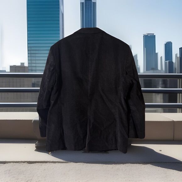 VTG Convinton 2 Button Corduroy  Blazer Men’s 44S Sport Coat Jacket  Dk Brown - Picture 7 of 7